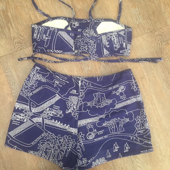 Vintage Hawaiian Matching Set - Picture 5 of 8